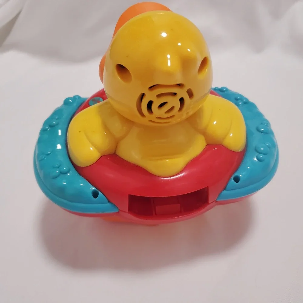 Vtech Splash & Learn Duck Bath Toy Interactive Learning Music Sound INCOMPLETE